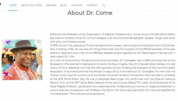 DrCome Website